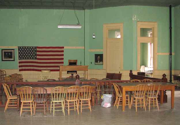 Logan County courtroom