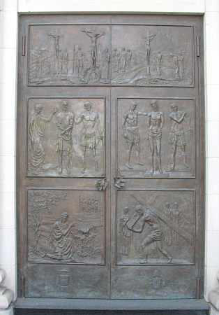 Catherdral of the Immaculate Conception doors