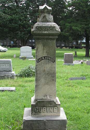 Grave of Dalton Defender - George Cubine