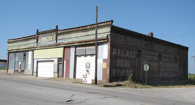 Galena buildings along historic Route 66.