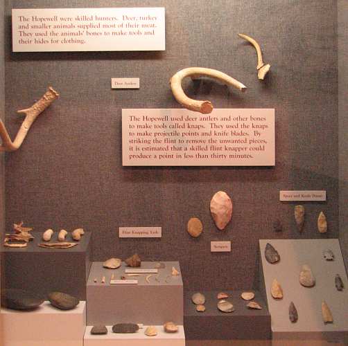 Hopewell indian artifacts