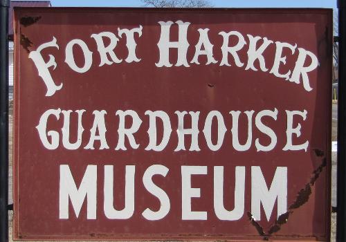 Fort Harker Guardhouse Museum - Kanopolis, Kansas