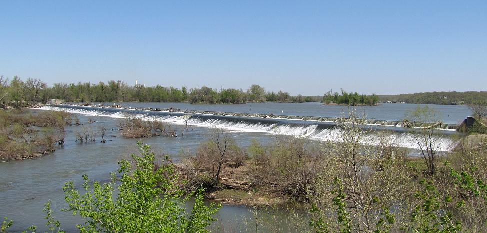 Empire Power Dam Falls - Riverton, Kansas
