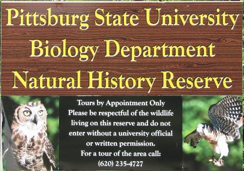 Nature Reach Natural History Reserve - Pittsburg State University