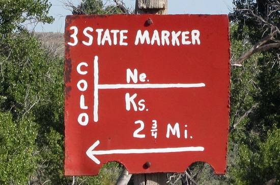 Three Corners Marker - Tristate Point