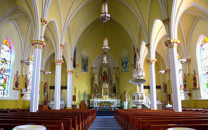 St. Bede Catholic Church sanctuary