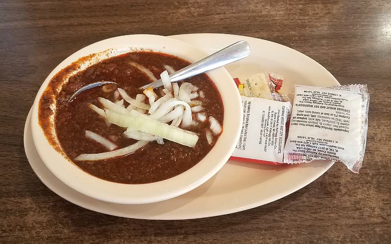 Chili at Homer's Drive In