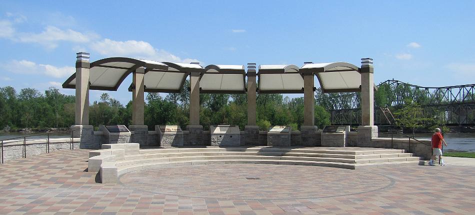 Lewis and Clark Pavilion in Atchison, Kansas