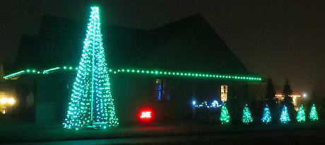Santa's Lights - Lawrence, Kansas