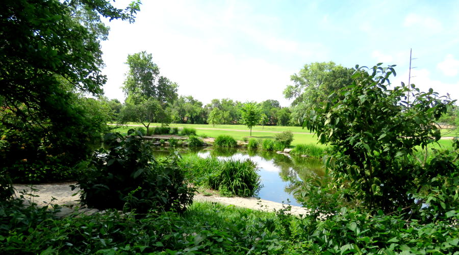 Central Riverside Park pond
