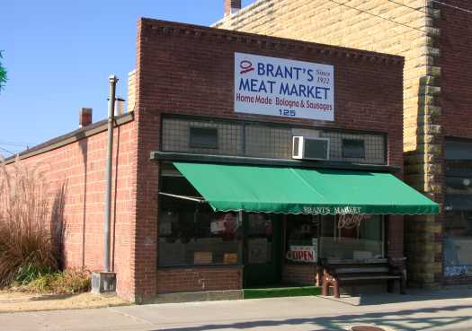 Brant's Meat Market - Lucas, Kansas