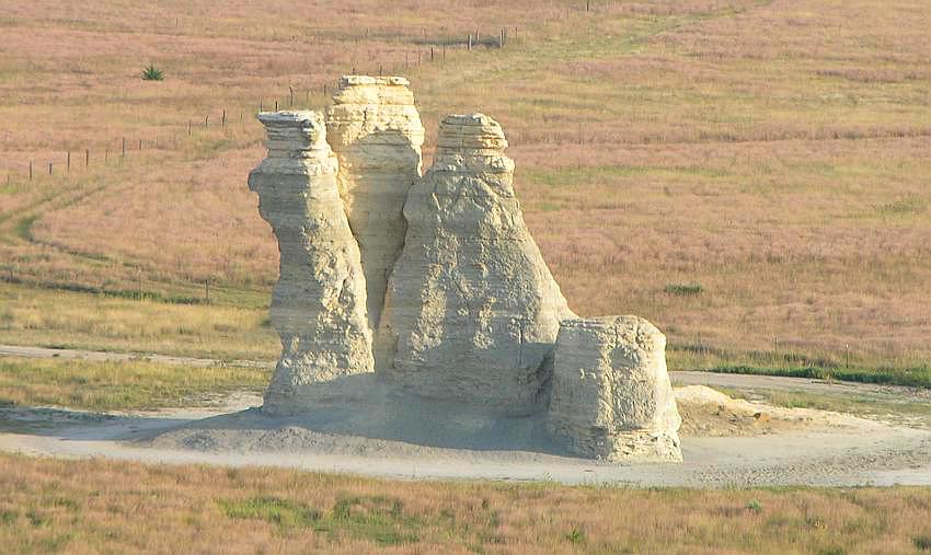 Castle Rock Badlands - Quinter, Kansas