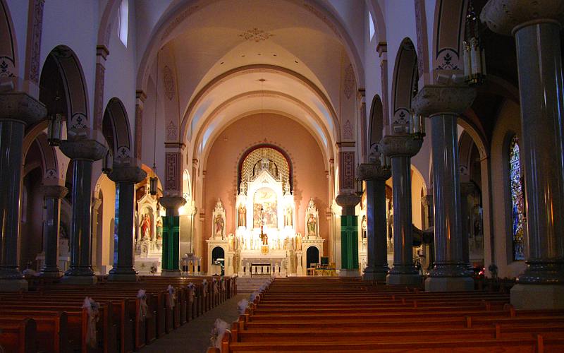 interior of Cathedral of the Plains