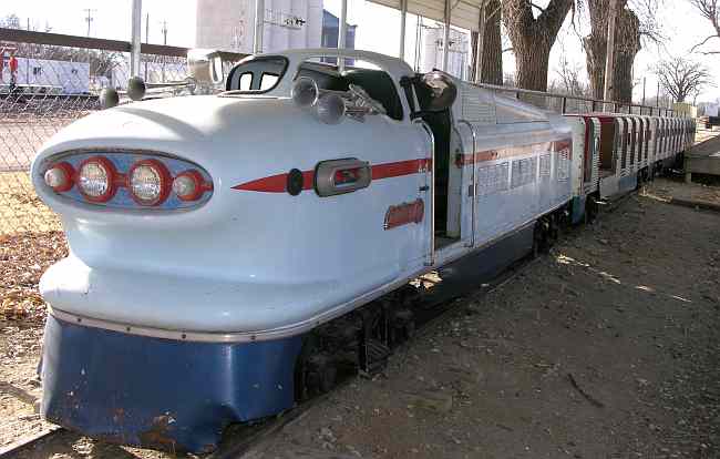 General Motors Aero Streamliner at the Ellis Railroad Museum