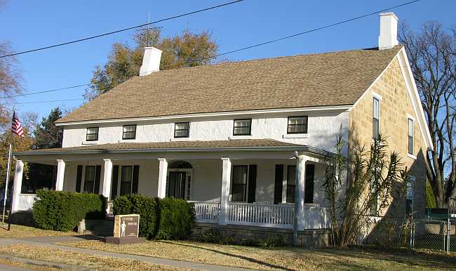 Custer House at the Kansas Soldiers' Home at Fort Dodge