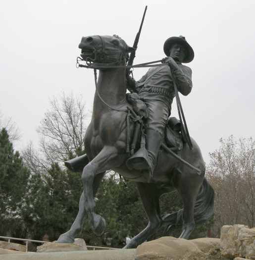 Buffalo Soldier Monument at Fort Leavenworth, Kansas