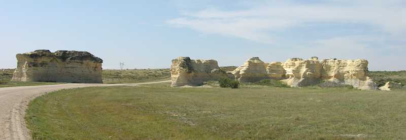 Little Chalk Pyramids of Kansas