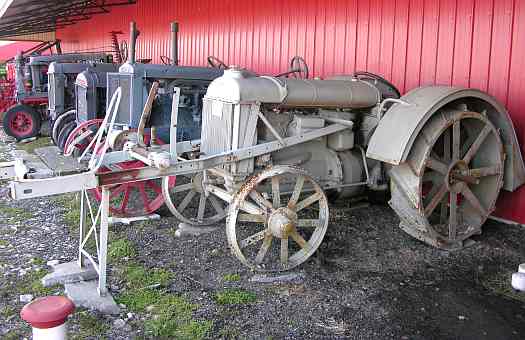 farm tractors antique at the Ag Heritage Park in Alta Vista, Kansas
