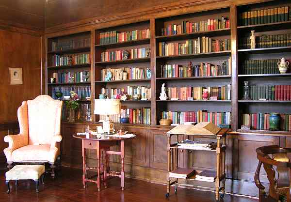Brown Mansion library