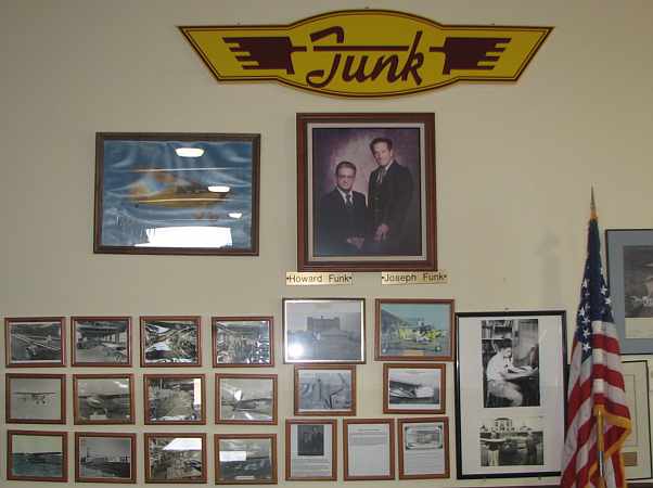 Funk Aircraft display at Coffeyville Aviation Heritage Museum