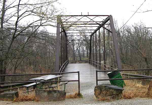Elk Falls Iron Truss Bridge