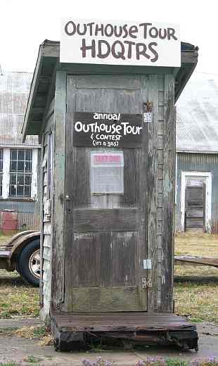 Elk Falls Outhouse Tour and Contest.