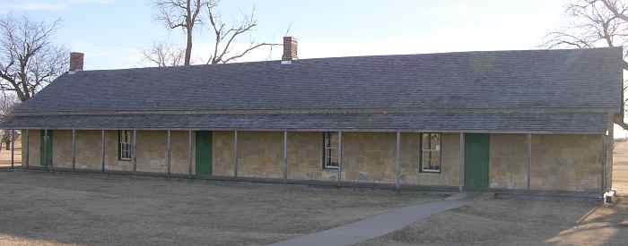 Fort Hays guard house