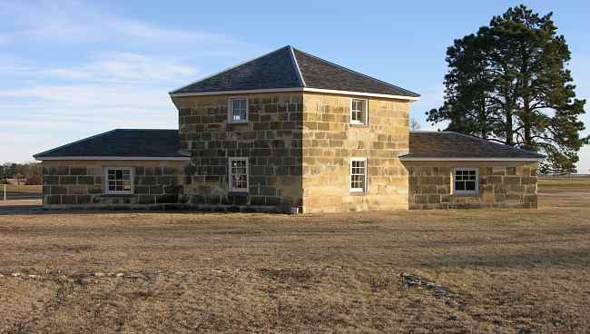 Fort Hays blockhouse