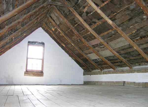Hollenberg Pony Express Station attic