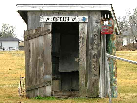 Hubble's Rubble outhouse