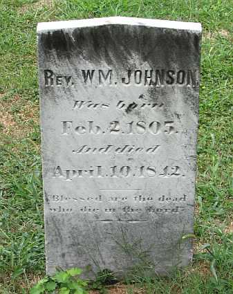 Rev William Johnson