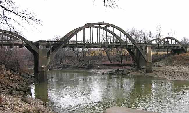 Creamery Bridge in Osawatomie, Kansas