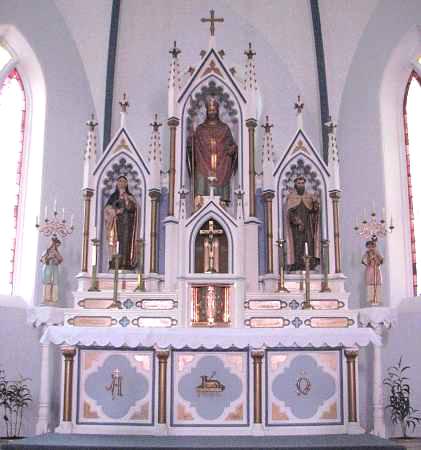 St. Boniface Catholic Church altar