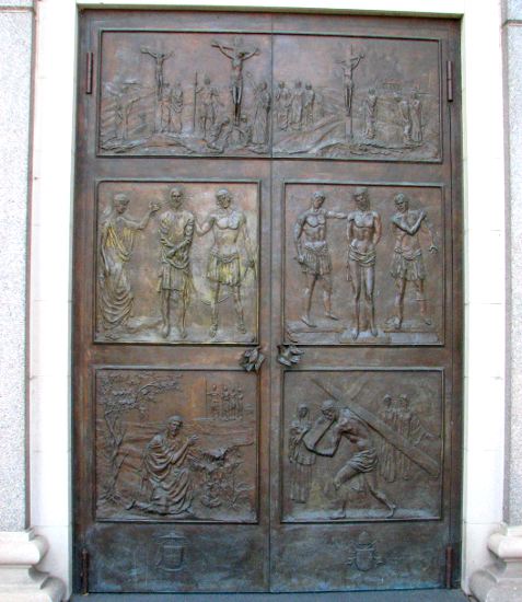 Catherdral of the Immaculate Conception doors