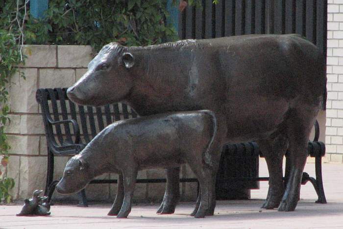 Georgia Gerber bronze statues