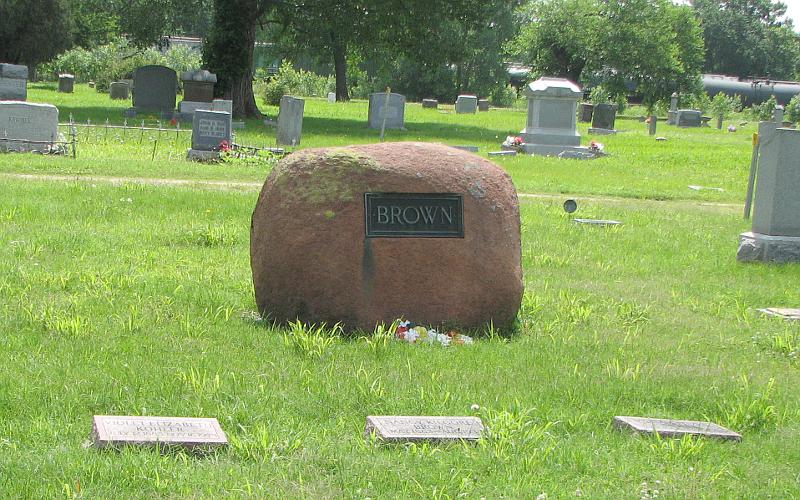 W.P. Brown family graves