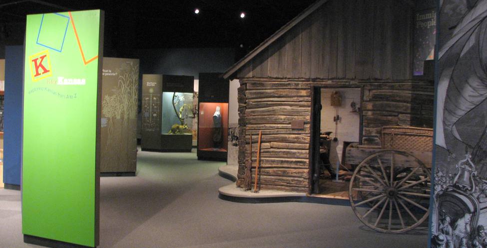Kauffman Museum Mennonite display