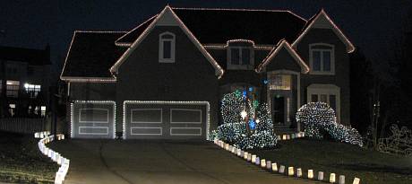Kryger Family Animated Holiday Lights - Leawood, Kansas