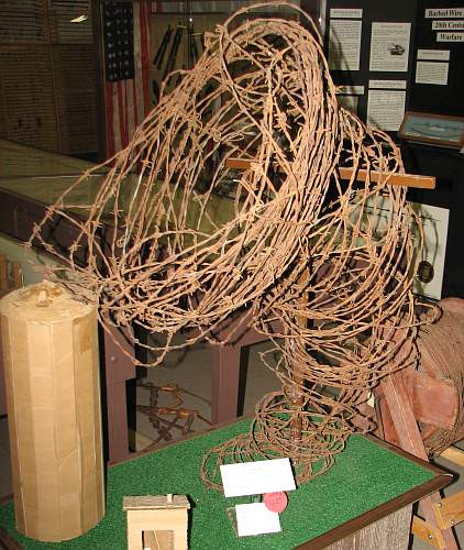 barbed wire tornado sculpture