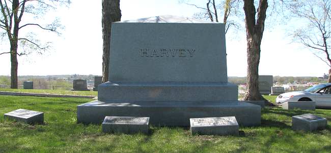 Harvey family monument