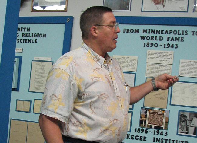 Ottawa County Historial Museum curator, Jettie Condray