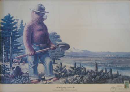 Smoky Bear by Rudolph Wendelin