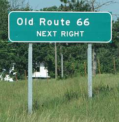 Old Route 66 - next right