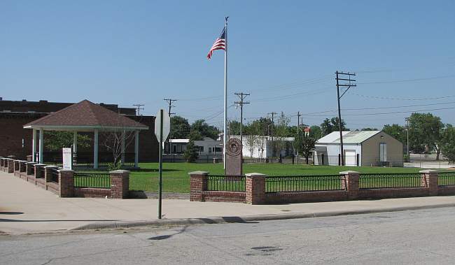 Howard Litch Memorial Park along Historic Route 66.