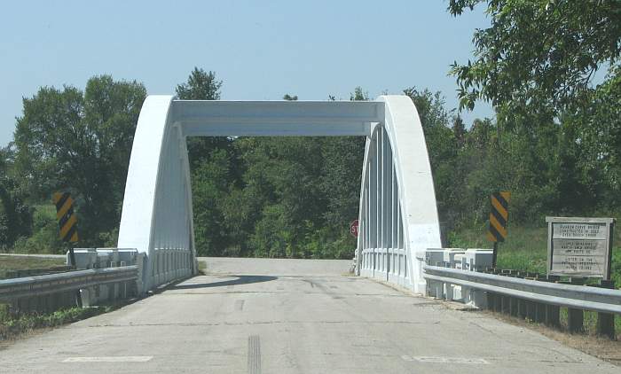 Brush Creek Rainbow Bridge on historic Route 66