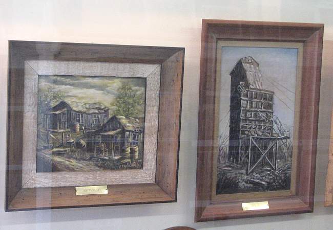 Tri-state Abandoned Mine Scenes paintings