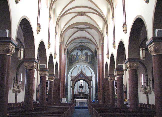 St. Benedict's Church interior