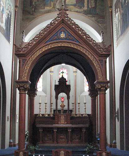 St. Benedict's Church high altar