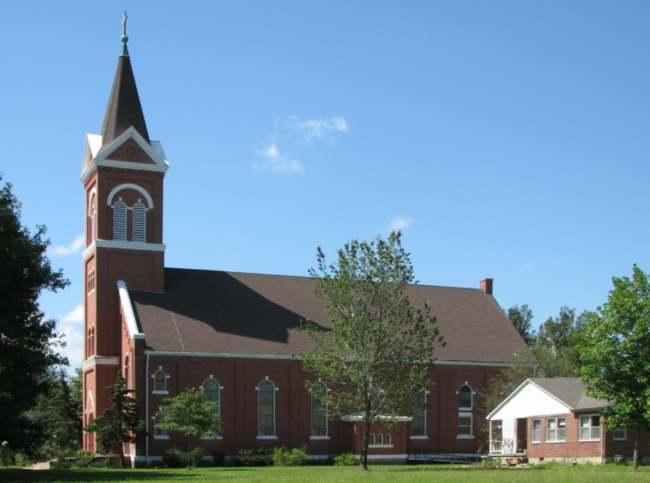 St Martin's Catholic Church - Piqua, Kansas