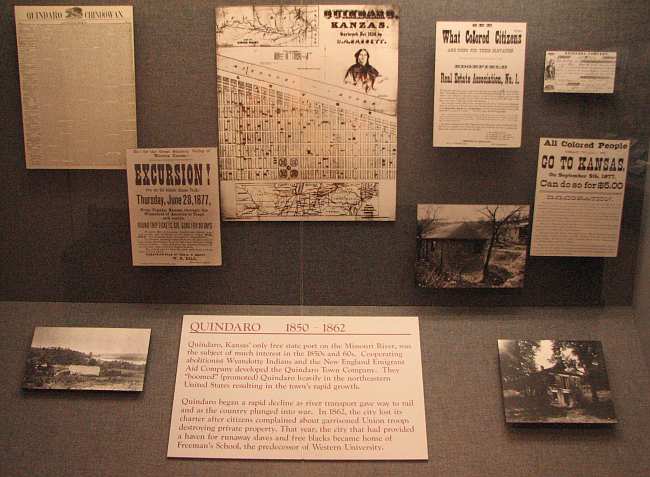 Quindaro, Kansas - underground railroad